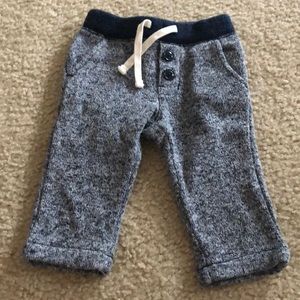 Warm baby boy pants